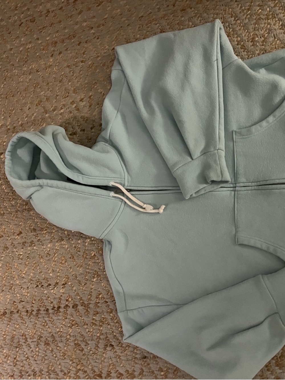 Vuori beach fleece zip up medium spearmint - Picture 4 of 5